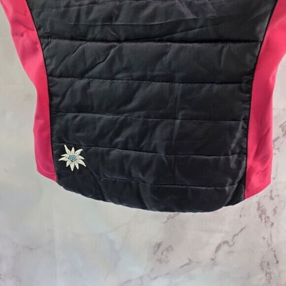 Alp N Rock Vest Womens 2 XS Pink Black Puffer Insulated Synthetic Quilted ANR - Picture 3 of 8